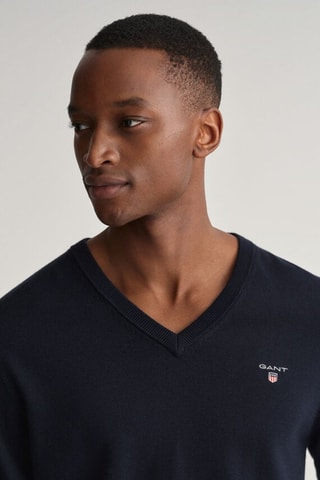 Pull regular - Bleu marine