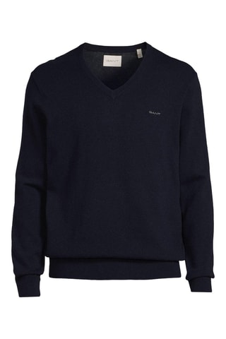 Wollen Trui Regular - Marineblauw