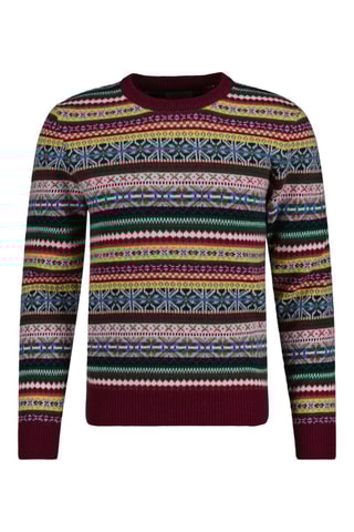 Pull en laine - Bordeaux