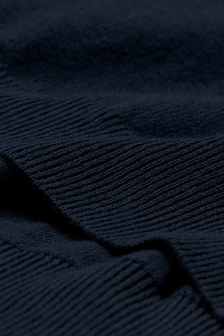 Pull regular en laine - Bleu marine