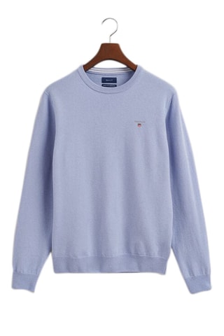 Pull regular en laine - Bleu clair