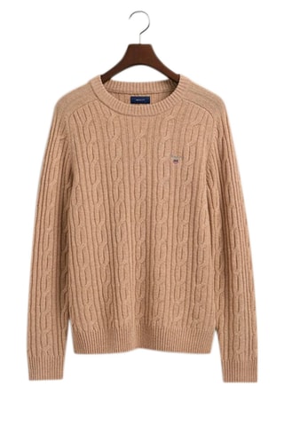 Wollen Trui Regular - Beige