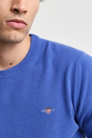 Lamswollen Trui - Lichtblauw