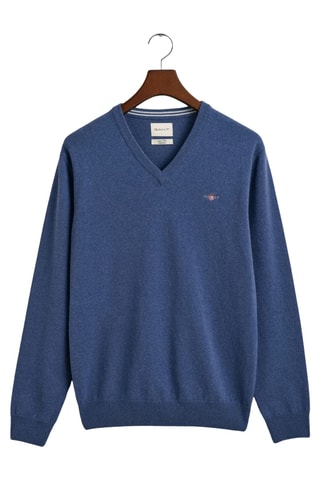 Lamswollen Trui - Blauw