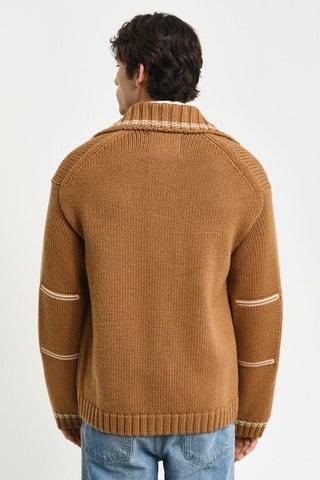 Lamswollen Vest - Lichtbruin