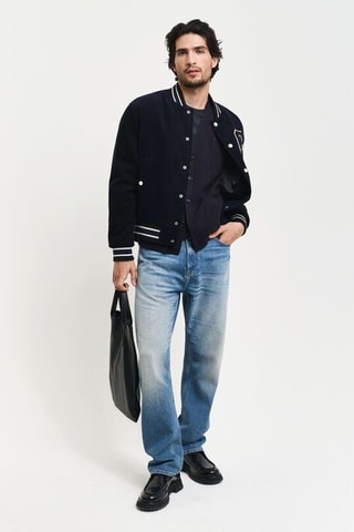 Wollen Vest - Gemêleerd Zwart