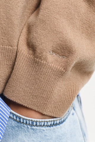 Gilet regular en laine - Beige