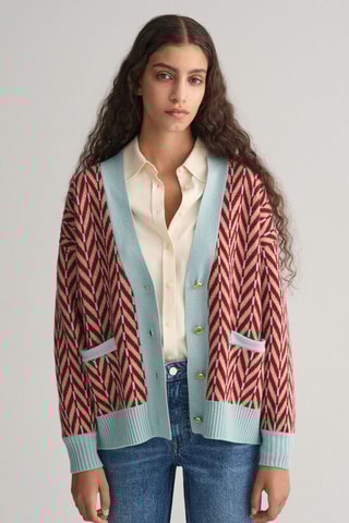 Gilet relaxed en laine - Bleu clair