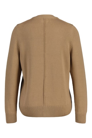 Biologisch Katoenen Vest - Donkerbeige