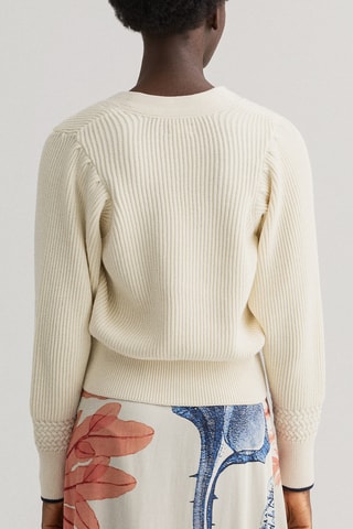 Vest - Crèmekleurig