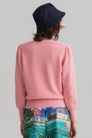 Biologisch Katoenen Vest Regular Fit - Roze