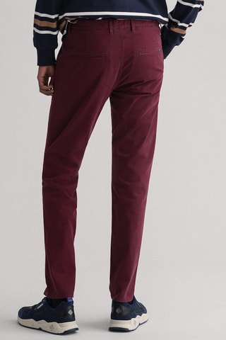 Chino Slim Fit - Bordeauxrood