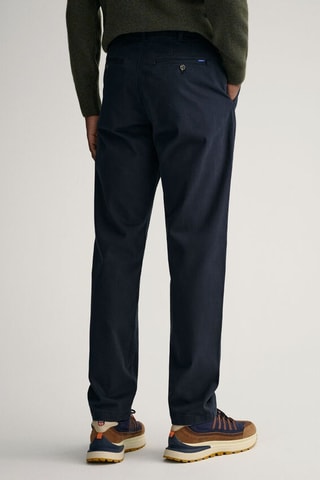 Chino regular fit - Marineblauw