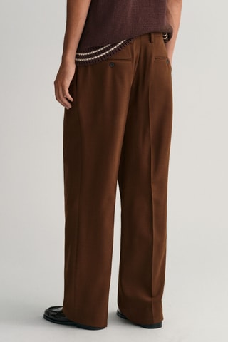 Wollen Broek - Donkerbruin