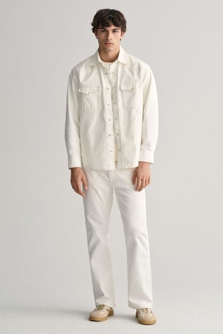 Jeans Relaxed - Gebroken Wit