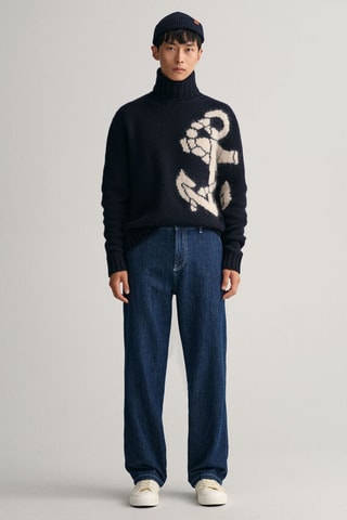 Jeans Relaxed - Donkerblauw