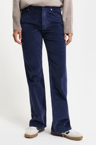 Jeans Flare Cut - Marineblauw