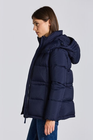 Doudoune à capuche - Bleu marine