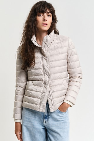 Gewatteerde Jas Regular - Wit