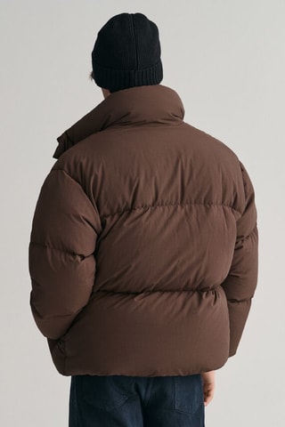 Oversized Gewatteerde Jas - Bruin