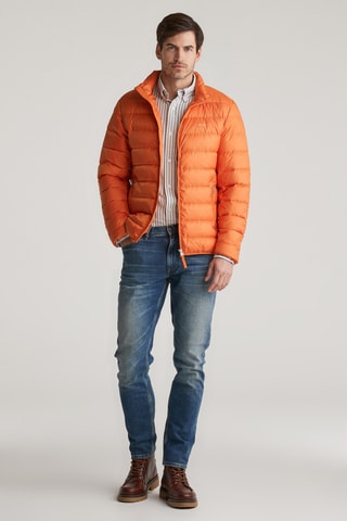 Gewatteerde Jas Regular - Oranje