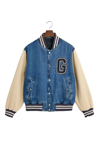 Baseball Jasje Relaxed Fit - Blauw