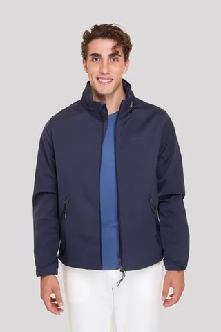 Regenjas met capuchon - Marineblauw