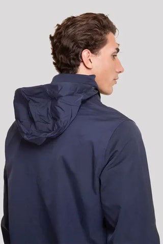 Regenjas met capuchon - Marineblauw