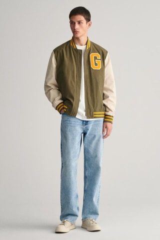 Baseball Jasje - Beige en Kaki