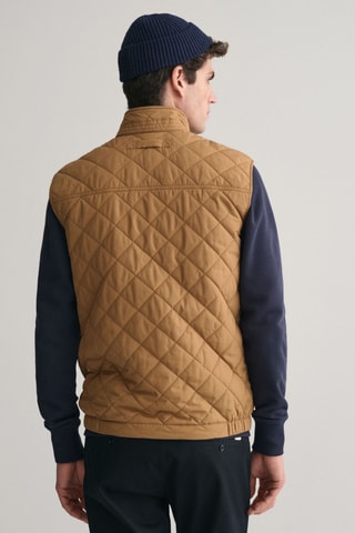 Mouwloos Jasje Regular - Camel