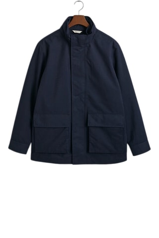 Jasje Regular Fit met Capuchon - Marineblauw