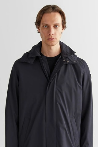 Jasje Regular Fit met Capuchon - Zwart