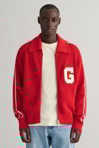 Biologisch Katoenen Vest Relaxed - Rood