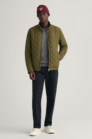 Gewatteerde Jas regular - Kaki