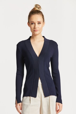 Pull slim - Bleu marine