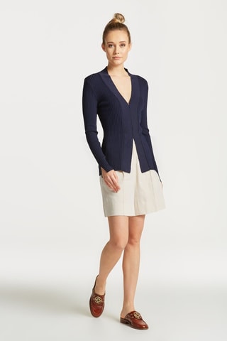 Pull slim - Bleu marine