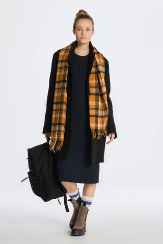 Rechte Jurk Regular - Marineblauw