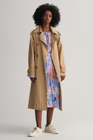 Midi-jurk Relaxed Fit - Blauw