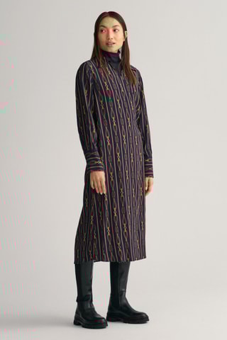 Wikkeljurk Regular Fit - Marineblauw