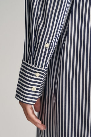 Blouse-jurk Regular Fit - Marineblauw