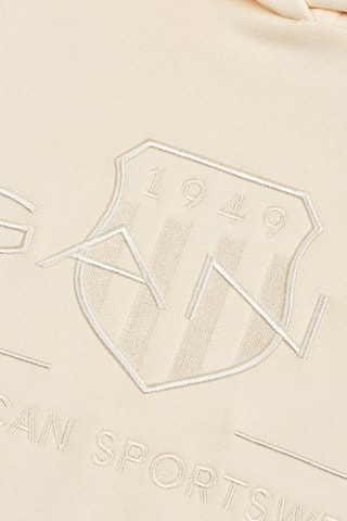 Sweaterjurk regular met Capuchon - Beige