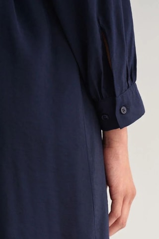 Jurk Relaxed Fit - Marineblauw