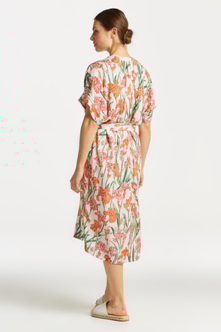 Mouwloze Midi-jurk Relaxed Fit - Ecru