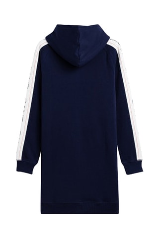 Robe sweat à capuche - Bleu marine