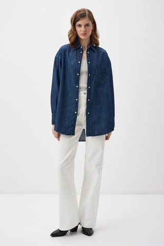 Blouse - Donkerblauw