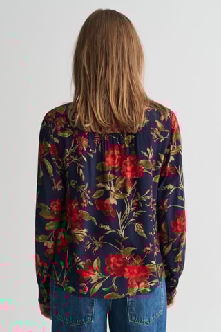 Blouse - Zwart en Rood