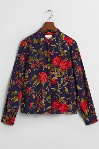 Blouse - Zwart en Rood
