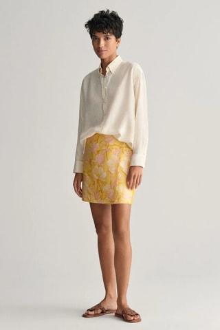 Zijde Blouse Relaxed Fit - Ecru