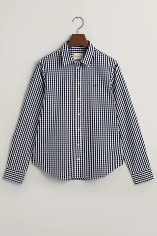 Blouse Regular Fit - Marineblauw