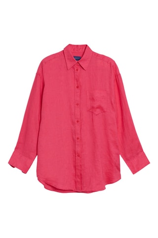 Zijde Blouse Relaxed Fit - Roze